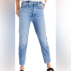Madewell high waist mom jeans